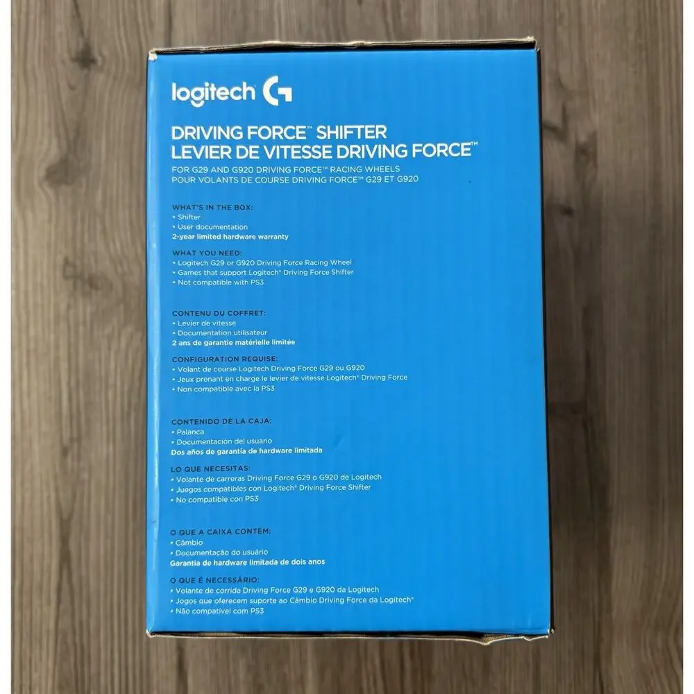 Logitech G Driving Force Shifter for G29 and G920 Driving Force Racing Wheels